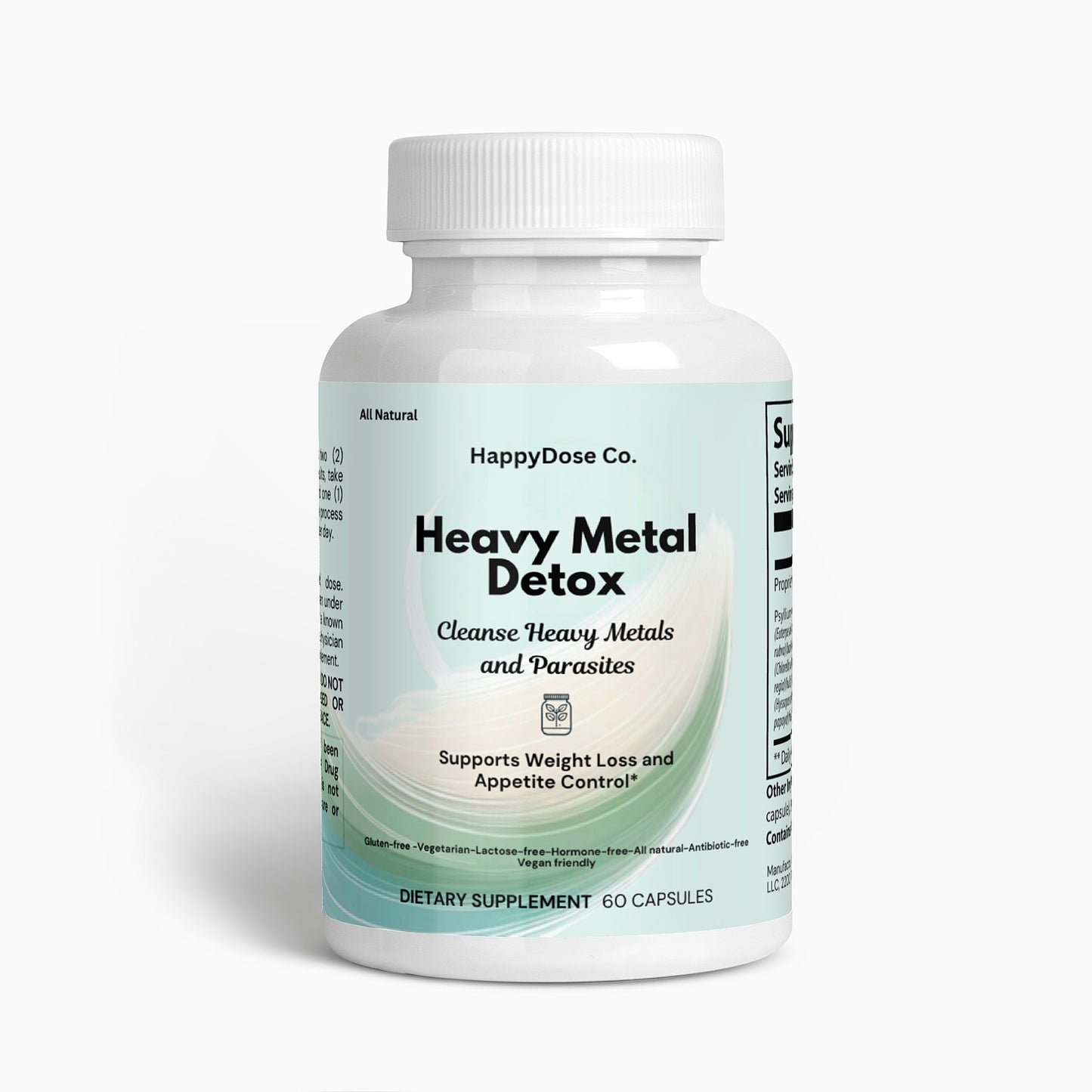 Heavy Metal and Parasite Detox Supplement, Natural Healthcare