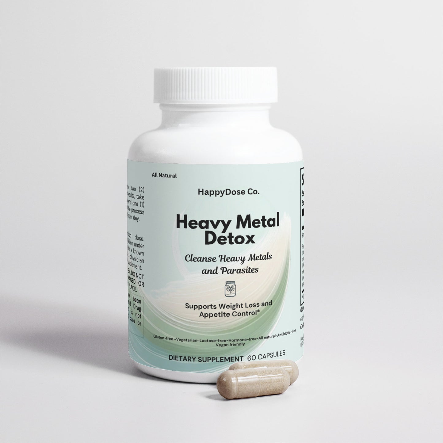 Heavy Metal and Parasite Detox Supplement, Natural Healthcare