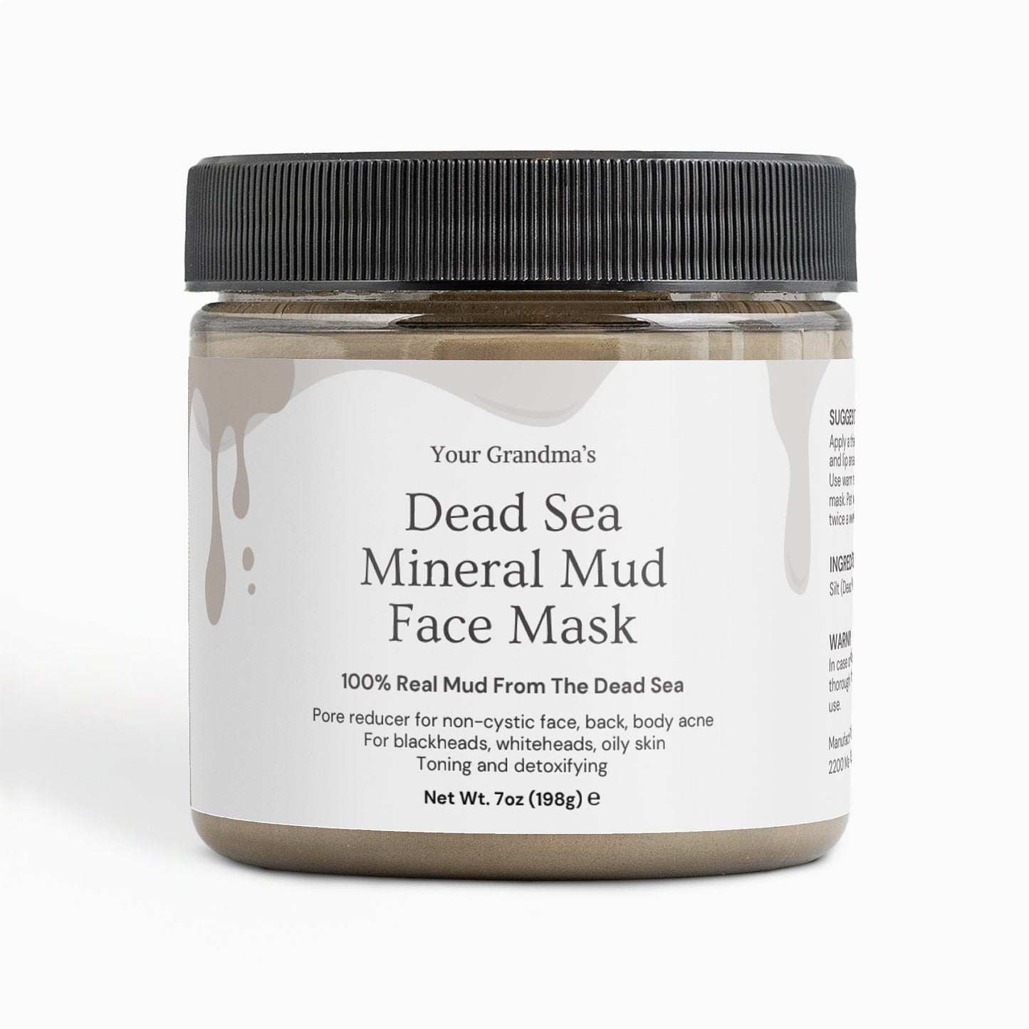 Dead Sea Mineral Mud: Face Mask
