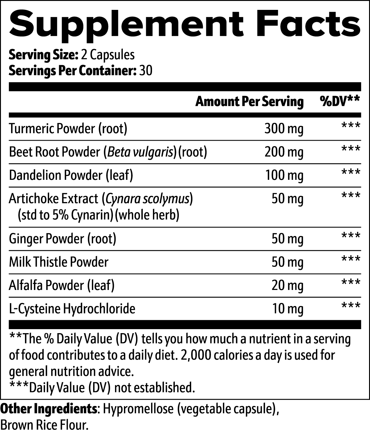 Healthy Liver: Natural liver support