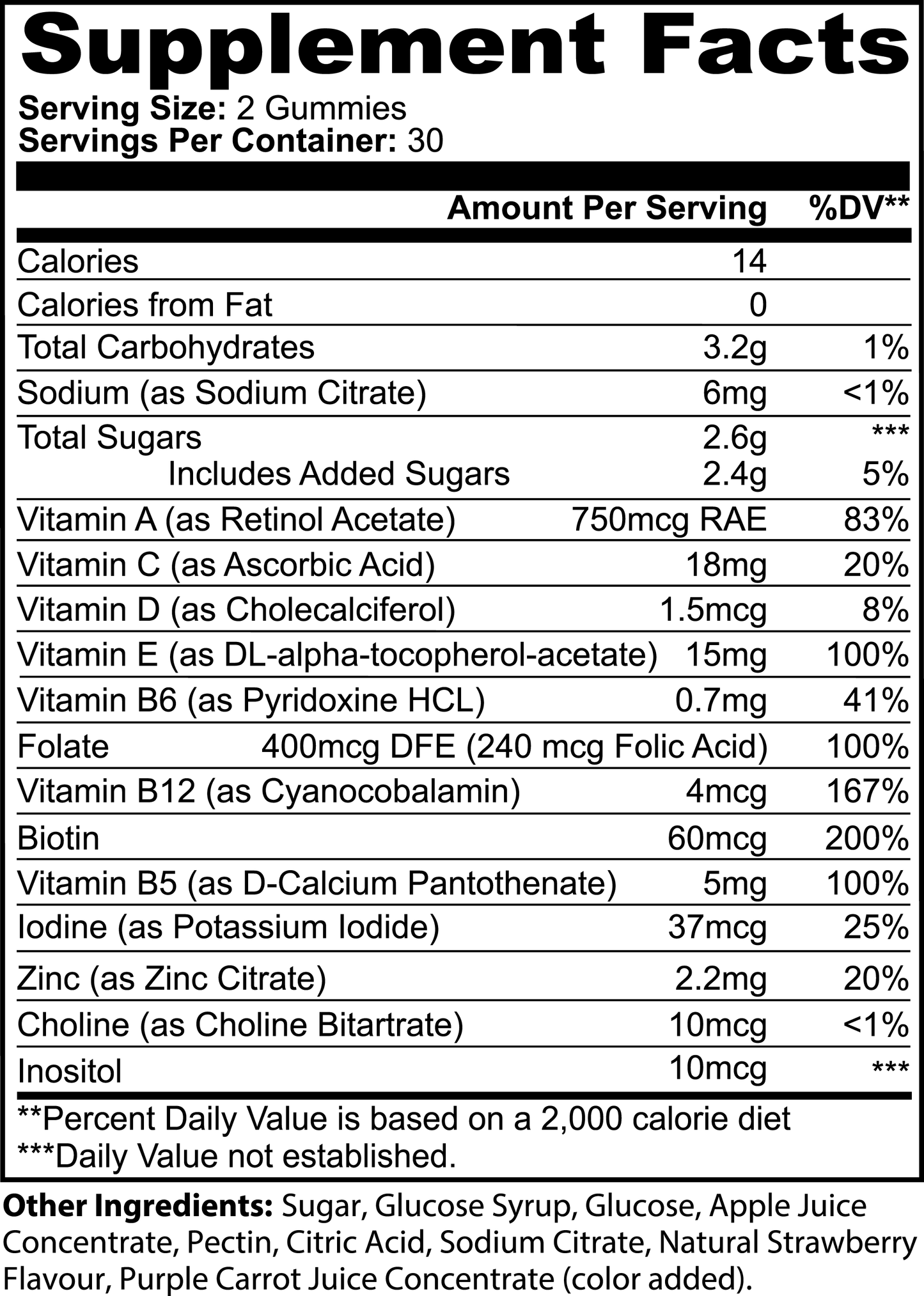 Complete Multivitamin Gummies (Adult)