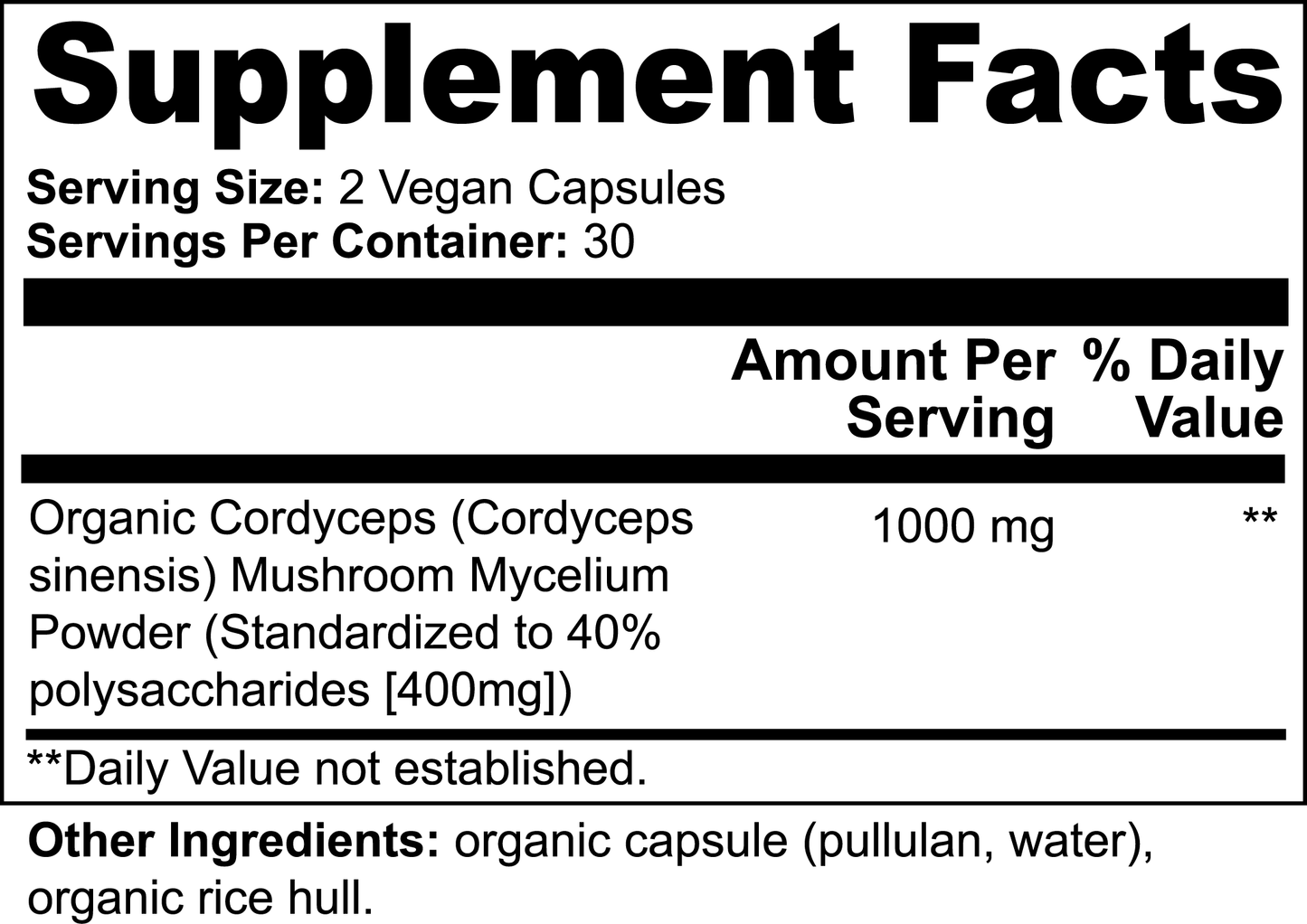 Cordyceps - Lean Muscle Growth, Stamina, Energy and Immunity