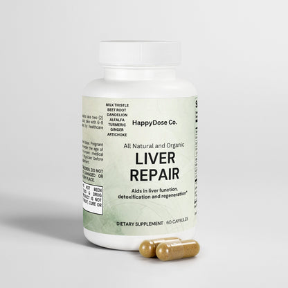 Liver Repair- Dandelion and Milk Thistle liver Cleanse, Revive and Grow