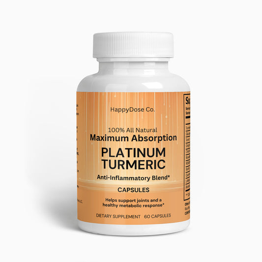 Platinum Turmeric: Anti-Inflammatory Blend - Joint Support, Inflammation, Fight Chronic Disease