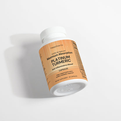 Platinum Turmeric: Anti-Inflammatory Blend - Joint Support, Inflammation, Fight Chronic Disease