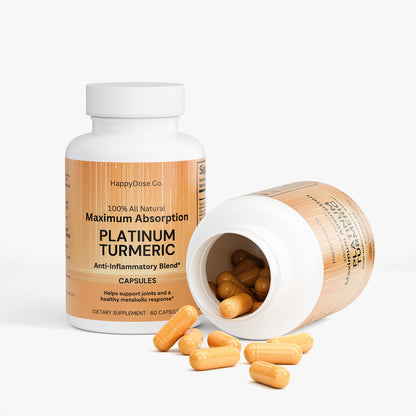 Platinum Turmeric: Anti-Inflammatory Blend - Joint Support, Inflammation, Fight Chronic Disease