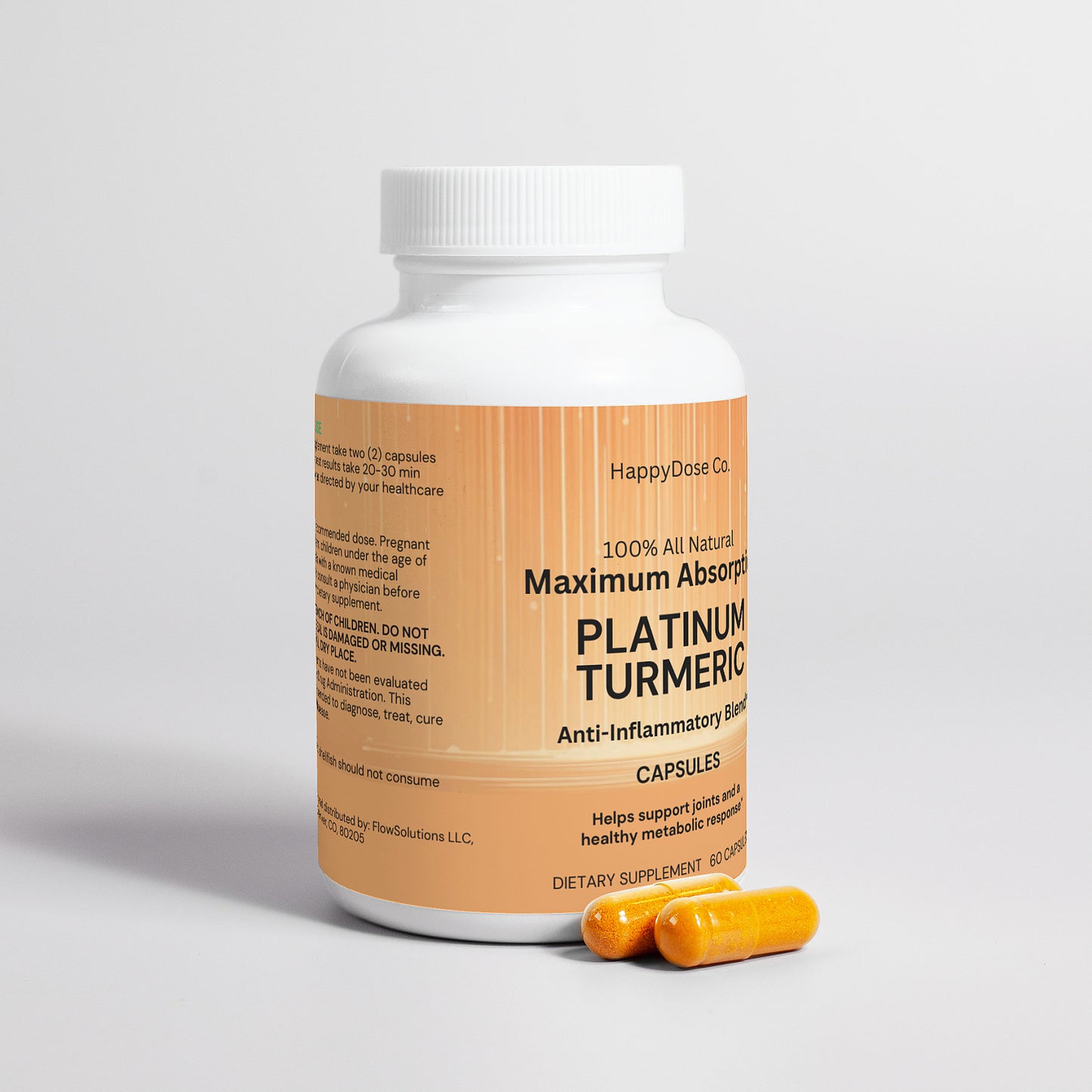 Platinum Turmeric: Anti-Inflammatory Blend - Joint Support, Inflammation, Fight Chronic Disease