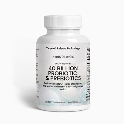 Probiotic 40 Billion with Prebiotics