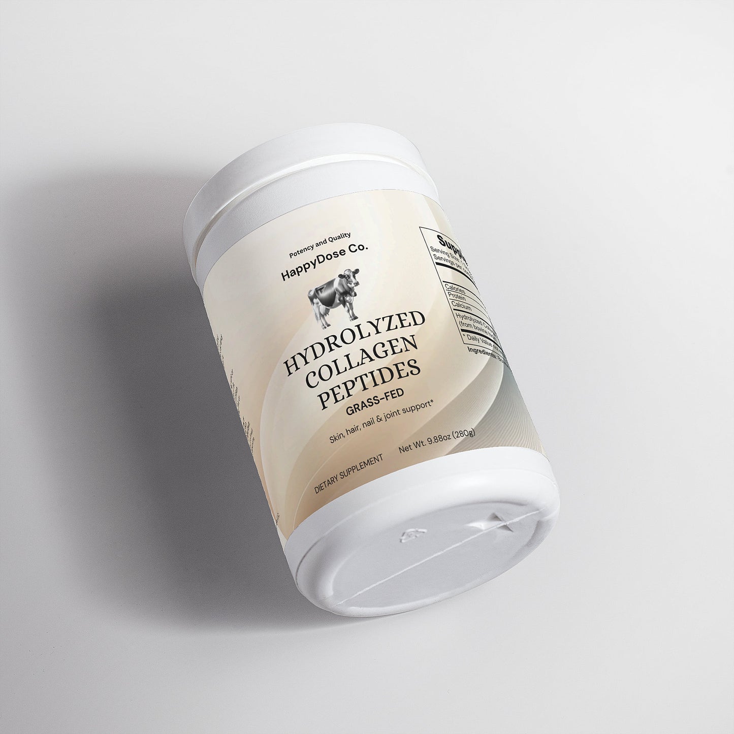 Premium Bovine Grass-Fed Hydrolyzed Collagen Peptides