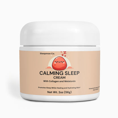 Calming Sleep Cream: With Collagen and Melatonin Hydrating Moisturizer