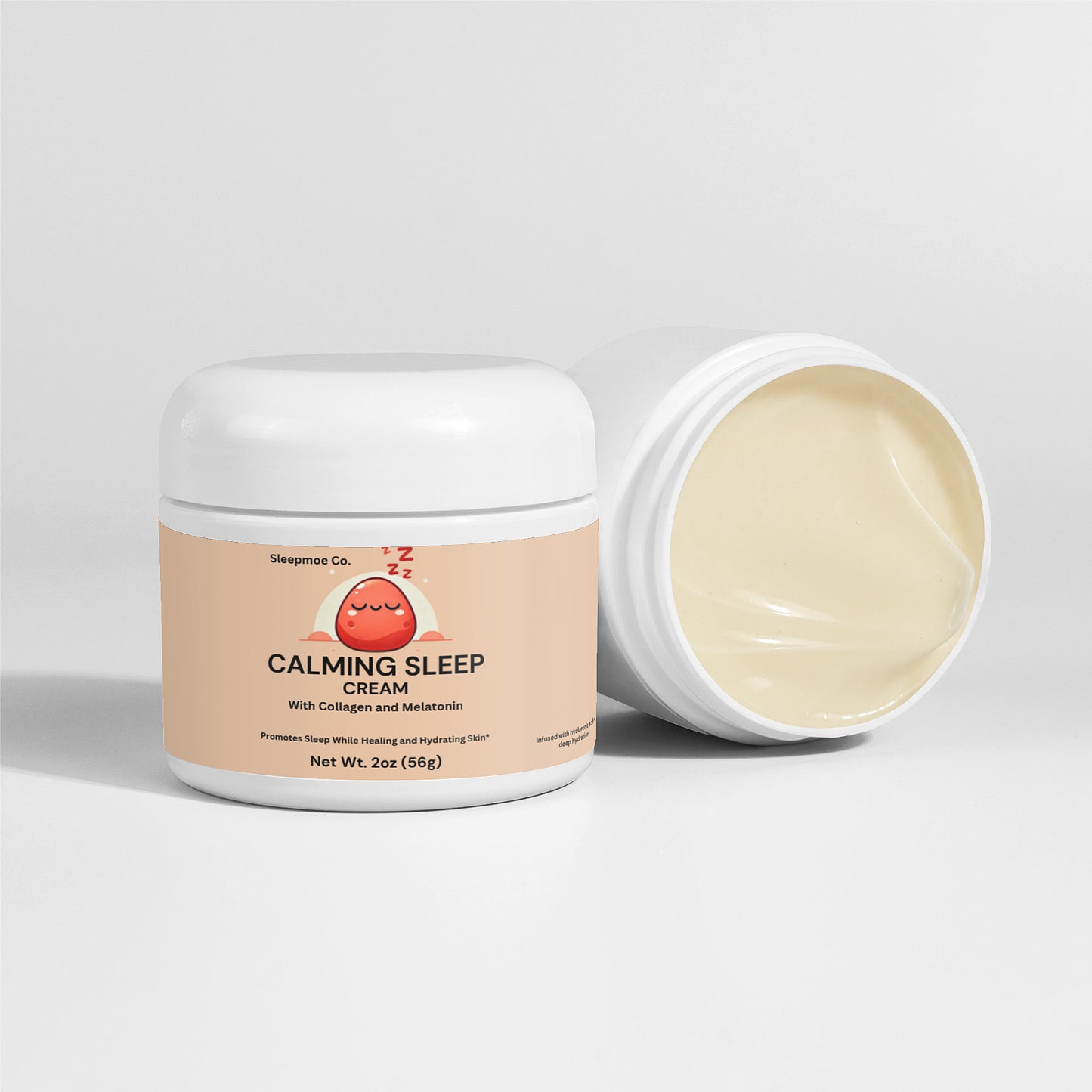 Calming Sleep Cream: With Collagen and Melatonin Hydrating Moisturizer