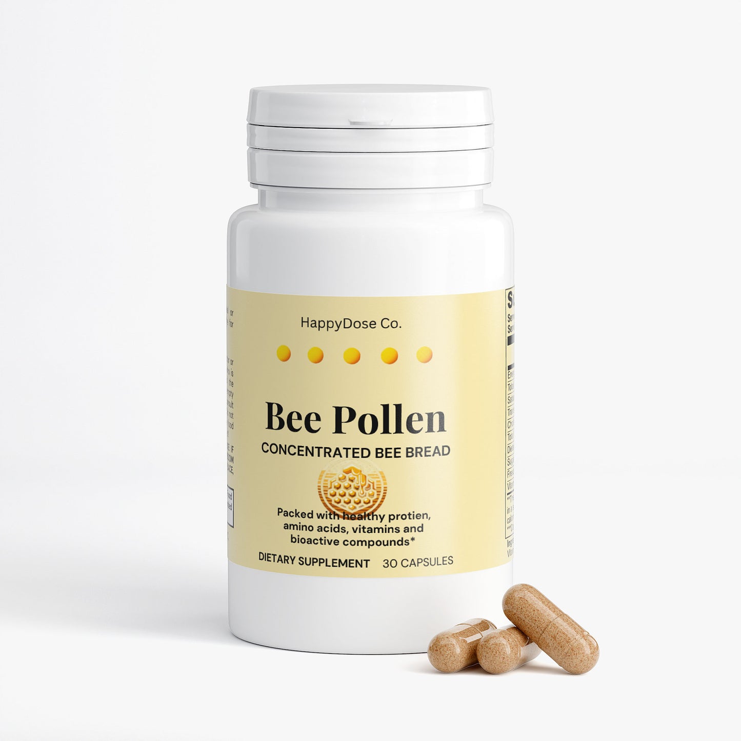 Bee Pollen - Nature’s Nutrient Powerhouse: Energize, Nourish, Thrive with Bee Pollen