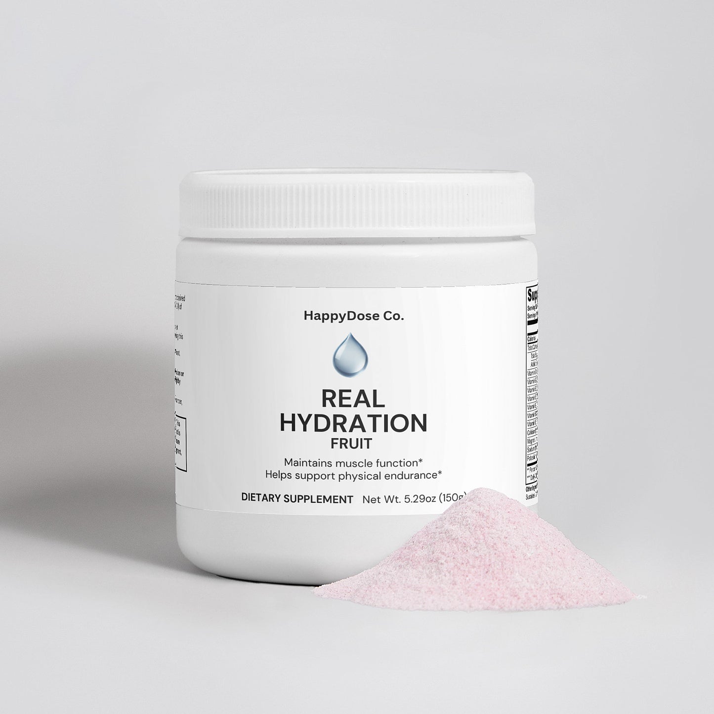 Real Hydration Fitness Powder for Hydrated Muscles