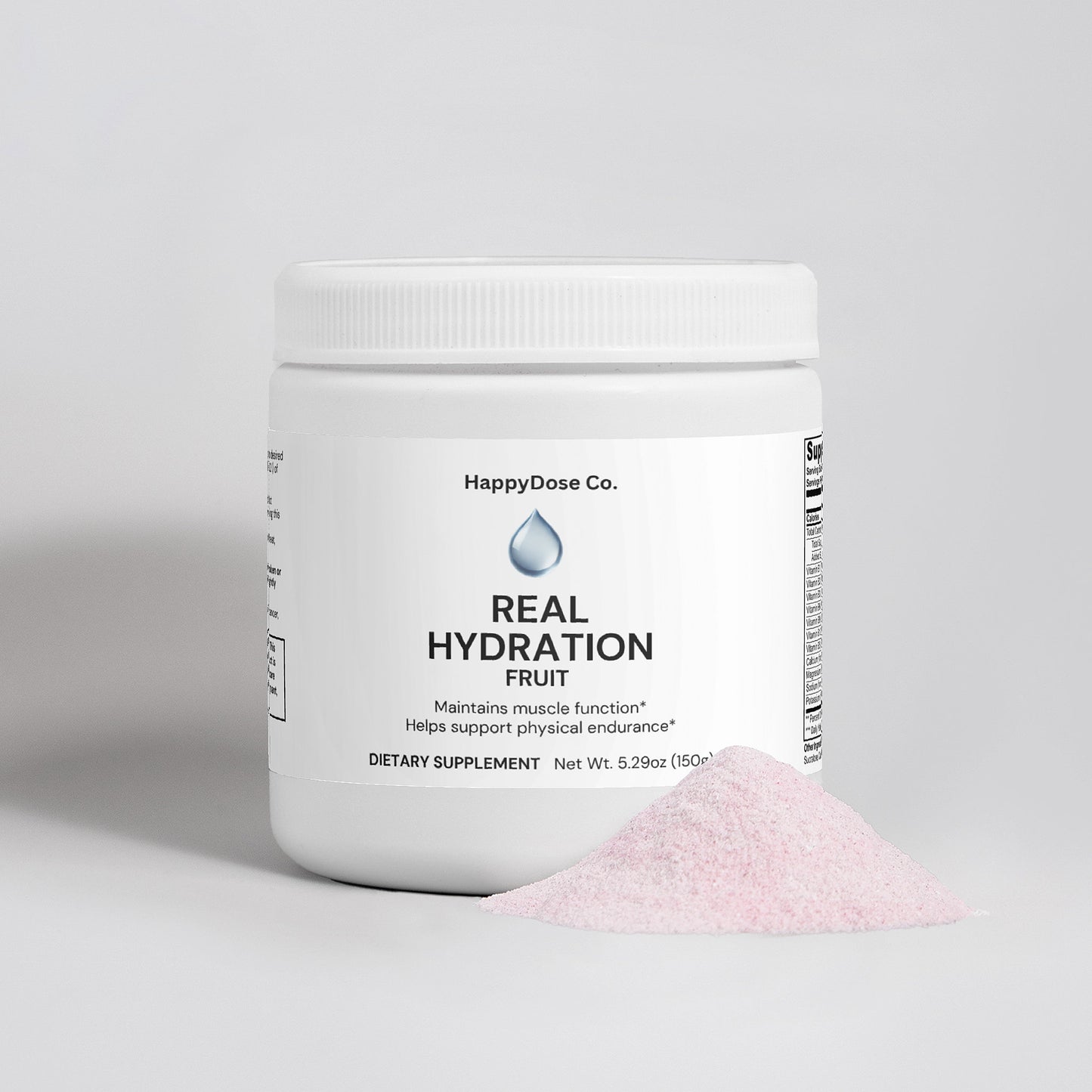 Real Hydration Fitness Powder for Hydrated Muscles