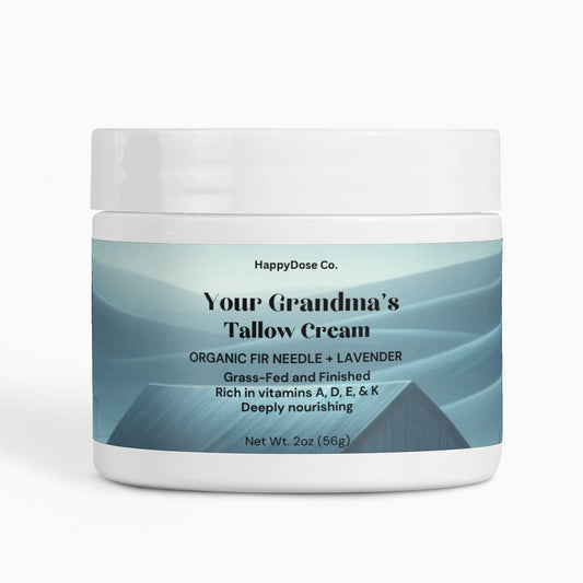 Your Grandma's Tallow Cream-Organic Fir Needle + Lavender