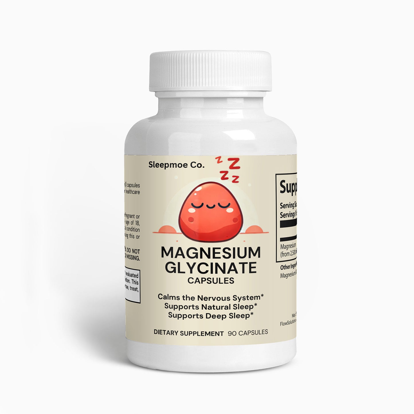 Magnesium Glycinate - Promotes Relaxation, Calm and Sleep