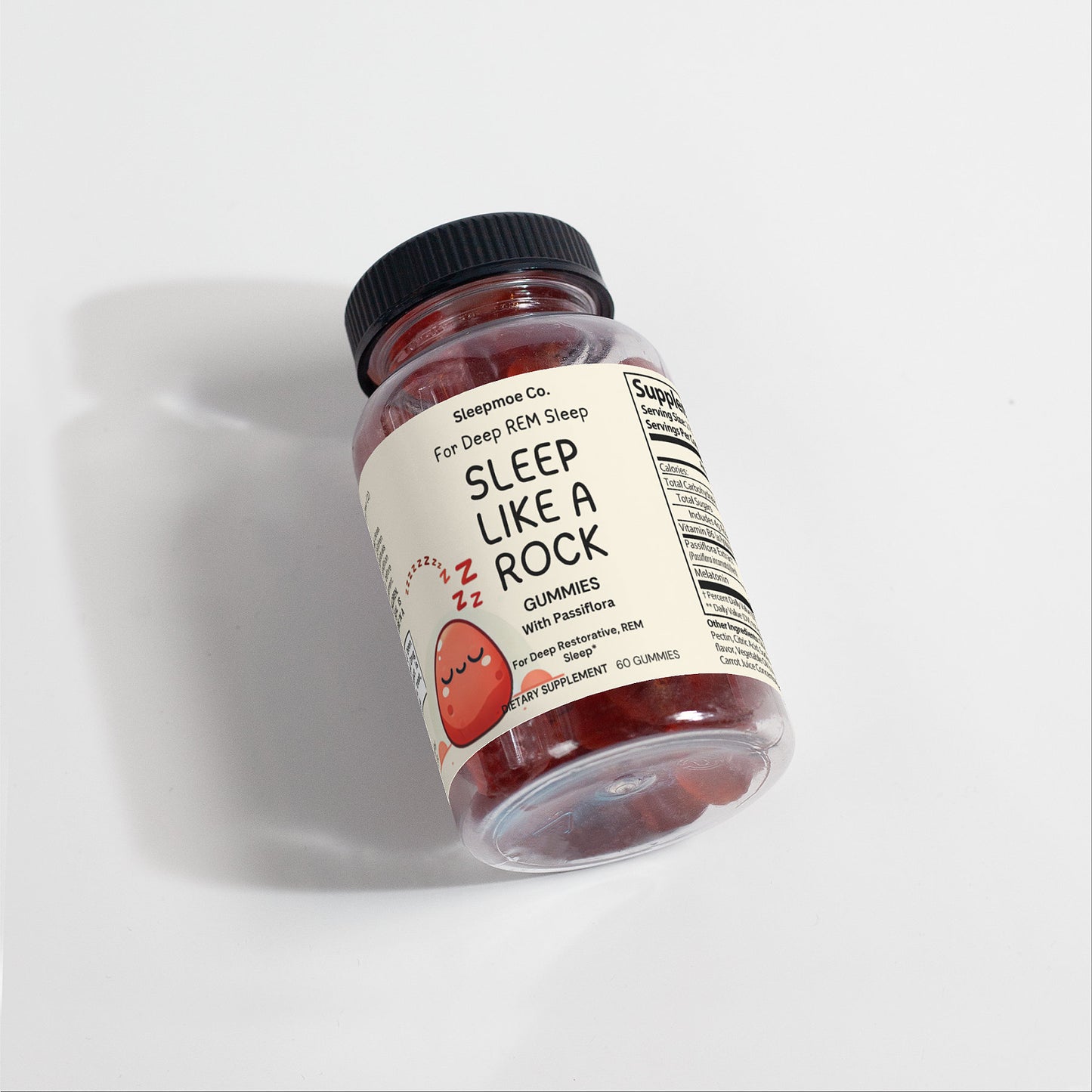 Sleep Like A Rock Gummies for Deep REM Sleep - 100 Gummies - Natural Supplement - Healthcare & Natural Product