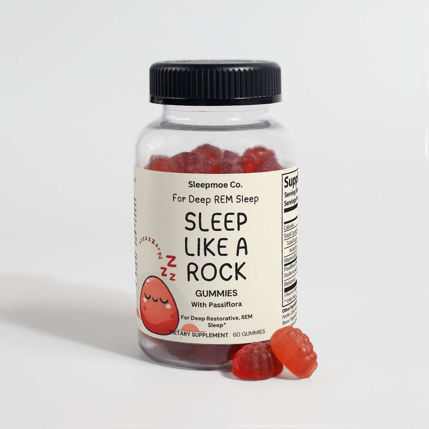 Sleep Like A Rock Gummies for Deep REM Sleep - 100 Gummies - Natural Supplement - Healthcare & Natural Product