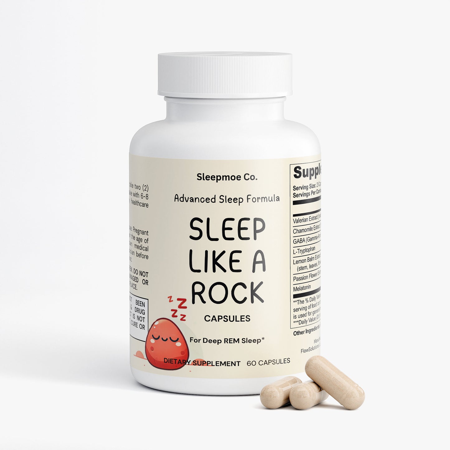 Sleep Like A Rock: Advanced Sleep Formula
