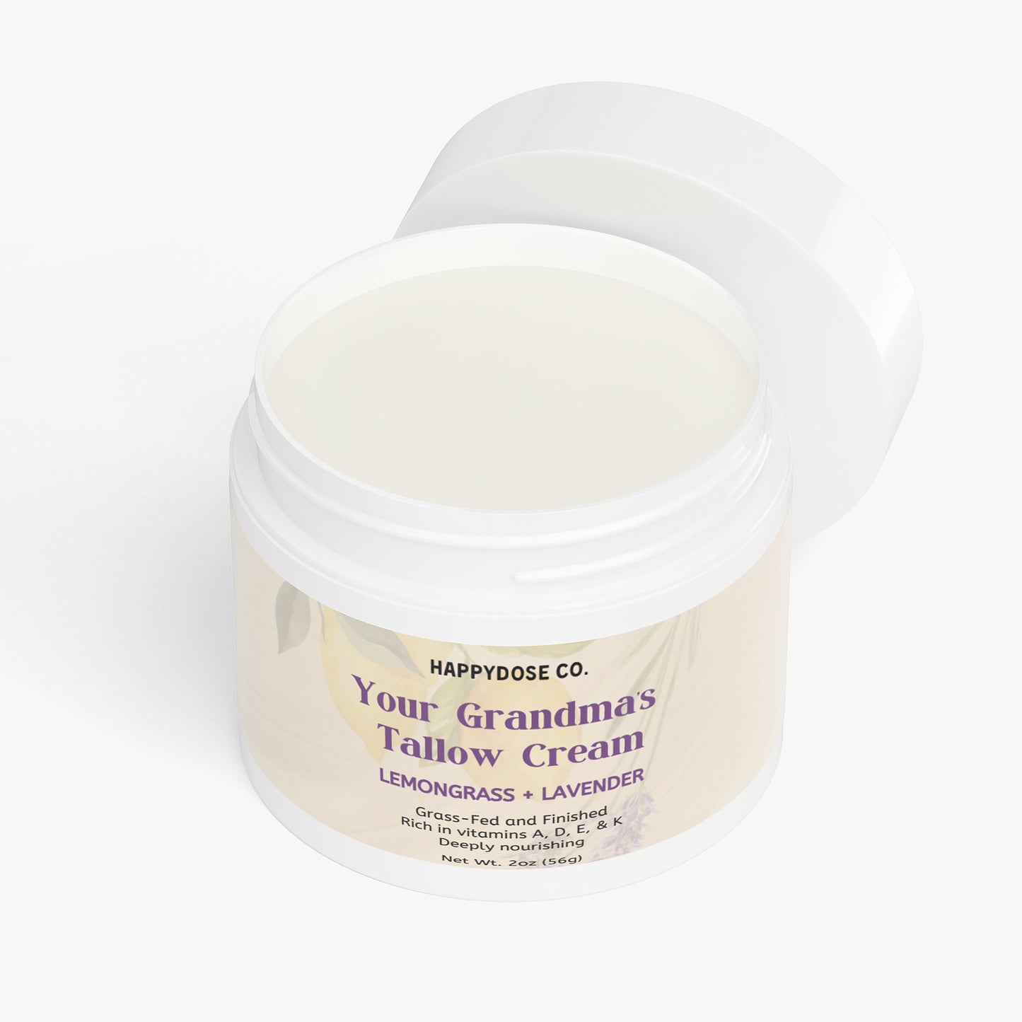 Your Grandma's Tallow Cream Lemongrass & Lavender