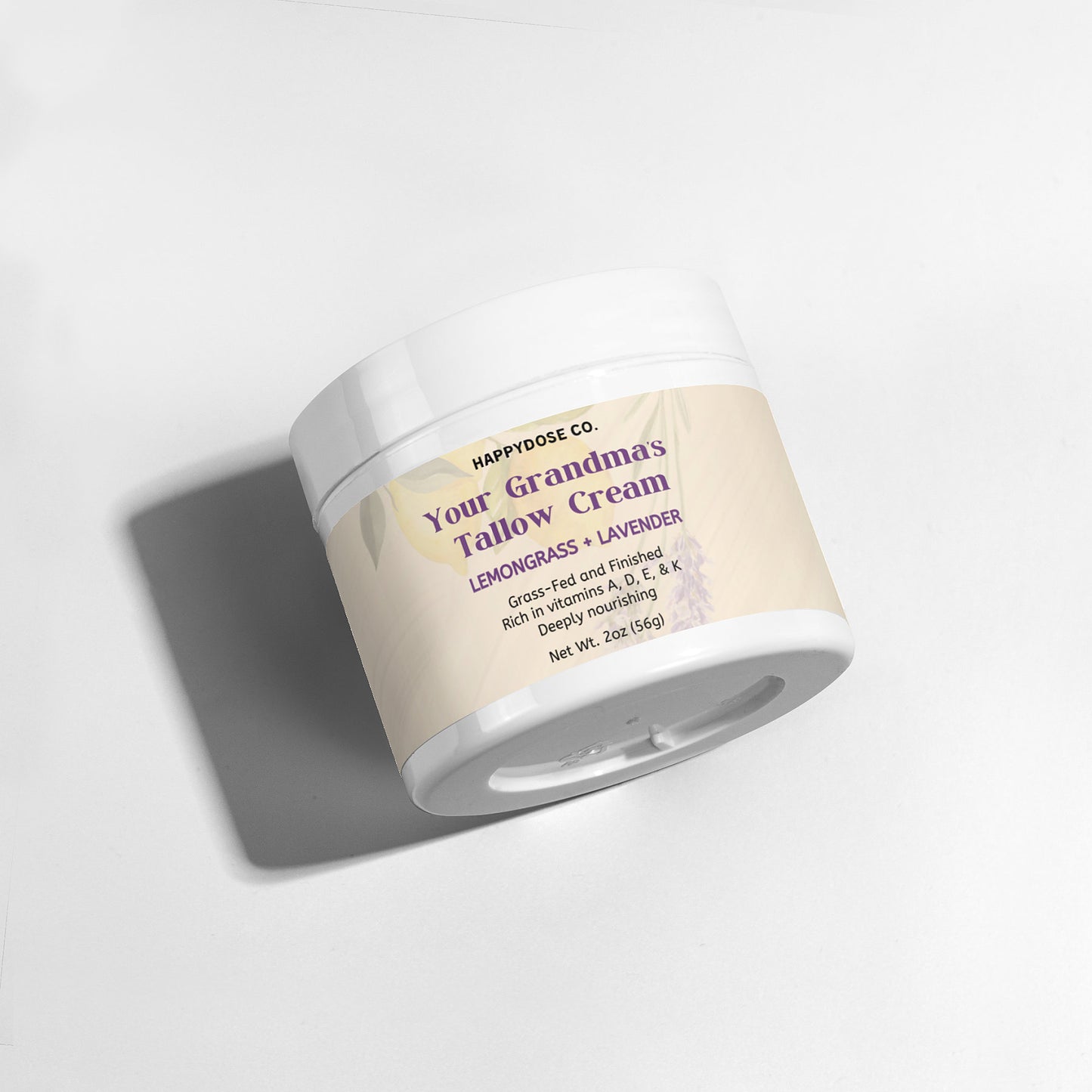 Your Grandma's Tallow Cream Lemongrass & Lavender