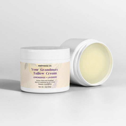 Your Grandma's Tallow Cream Lemongrass & Lavender