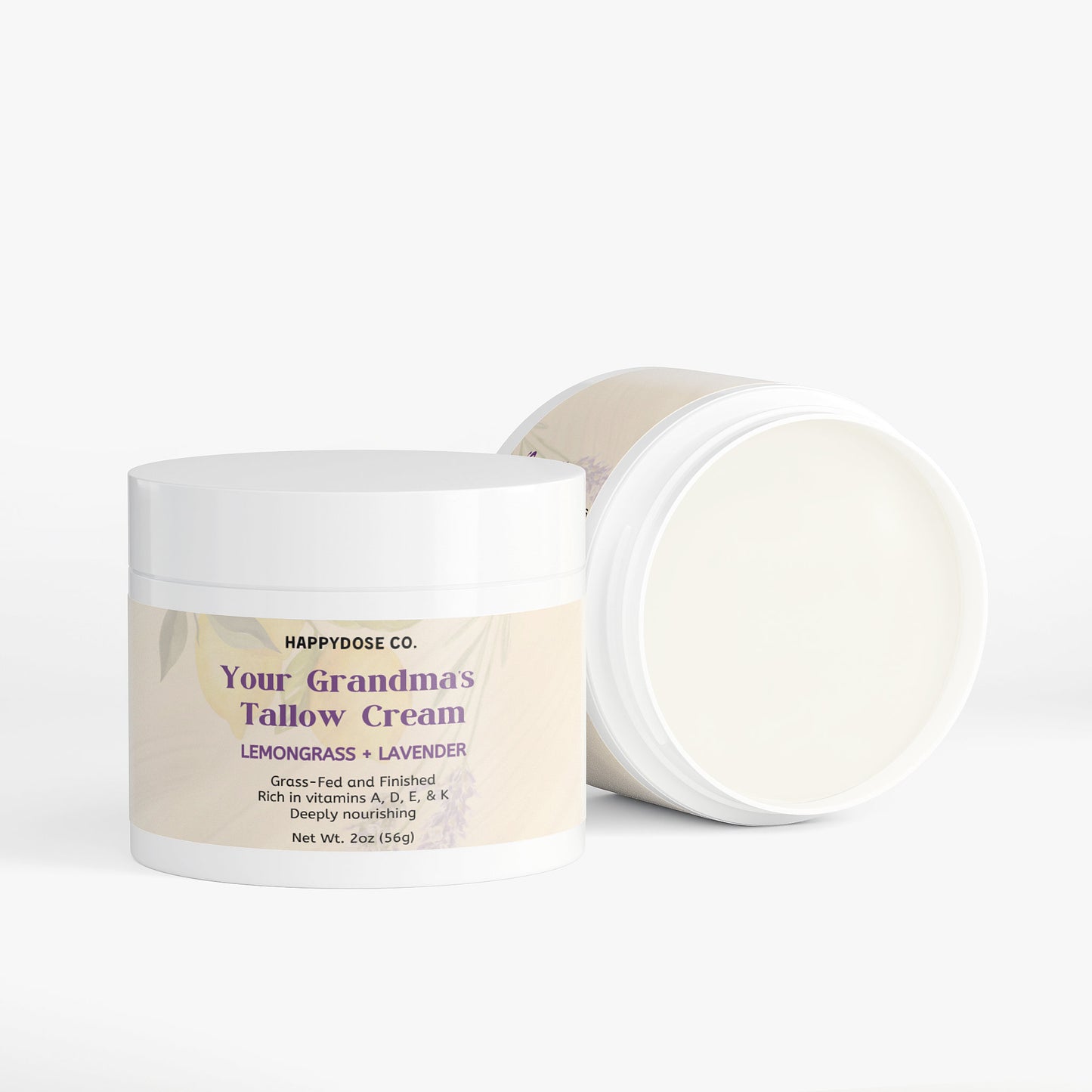 Your Grandma's Tallow Cream Lemongrass & Lavender