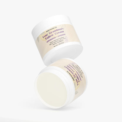 Your Grandma's Tallow Cream Lemongrass & Lavender