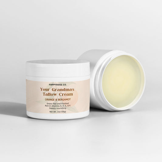 Your Grandma's Tallow Cream: Orange & Bergamot