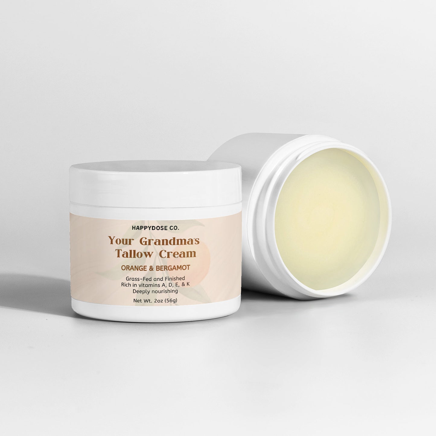 Your Grandma's Tallow Cream: Orange & Bergamot