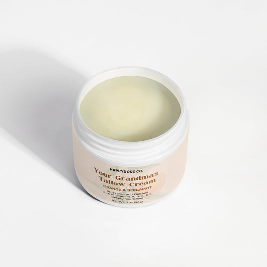 Your Grandma's Tallow Cream: Orange & Bergamot