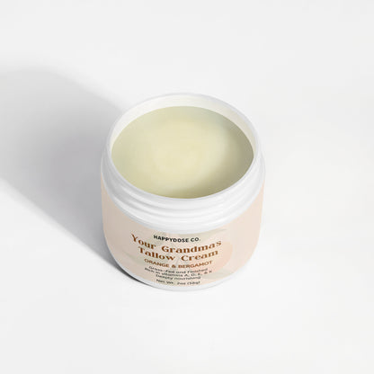 Your Grandma's Tallow Cream: Orange & Bergamot