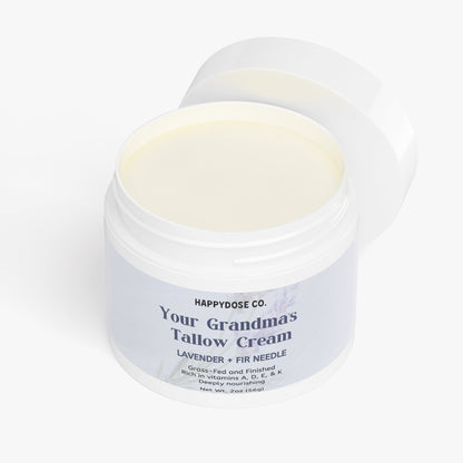 Your Grandma's Tallow Cream-Fir Needle + Lavender