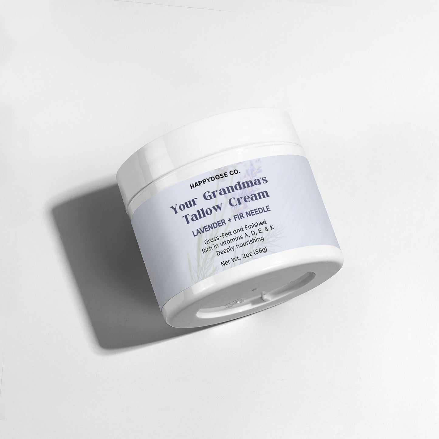 Your Grandma's Tallow Cream-Fir Needle + Lavender