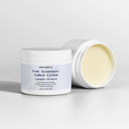 Your Grandma's Tallow Cream-Fir Needle + Lavender