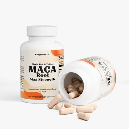 Maca Root: Black, Red & Yellow Maca Root