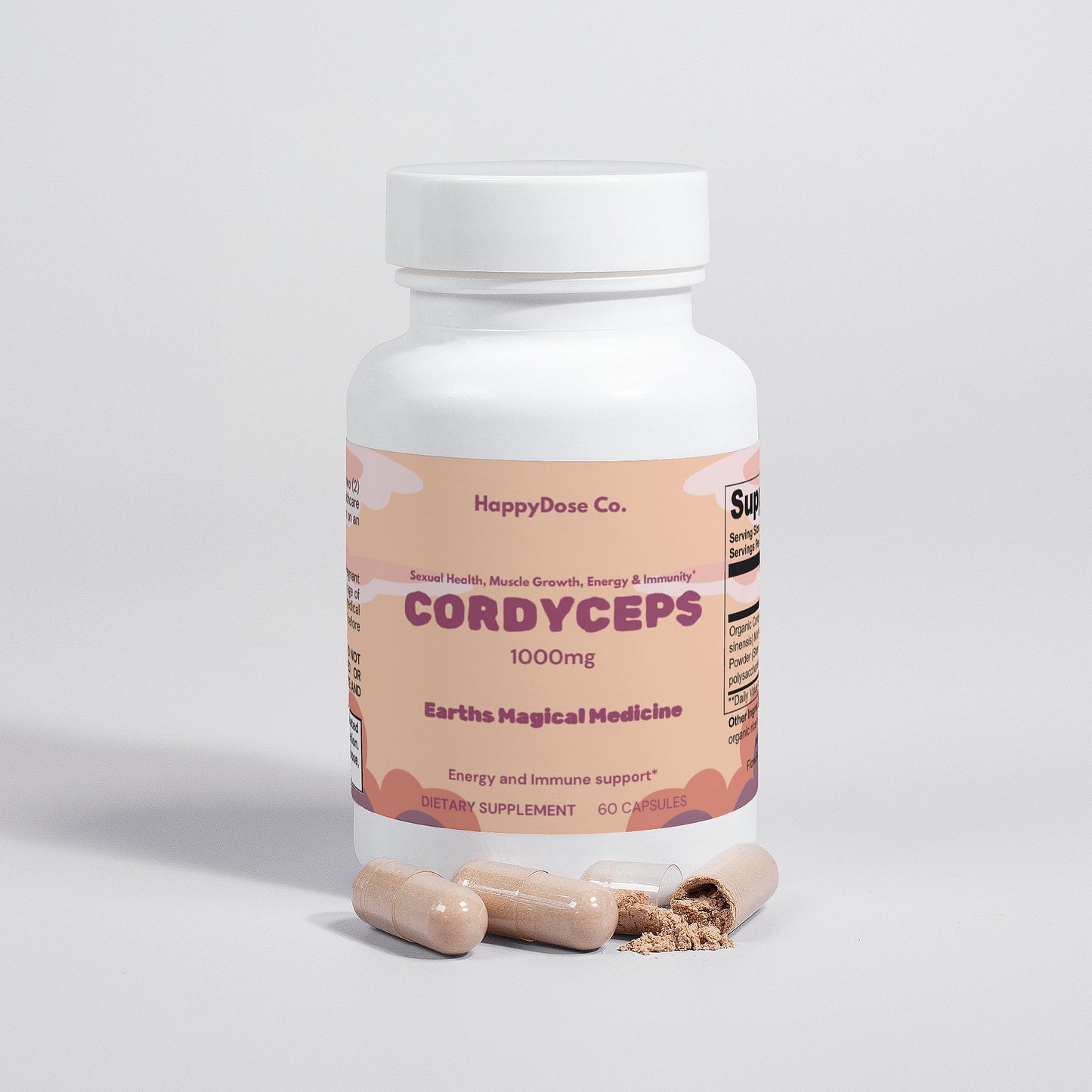 Cordyceps - Lean Muscle Growth, Stamina, Energy and Immunity