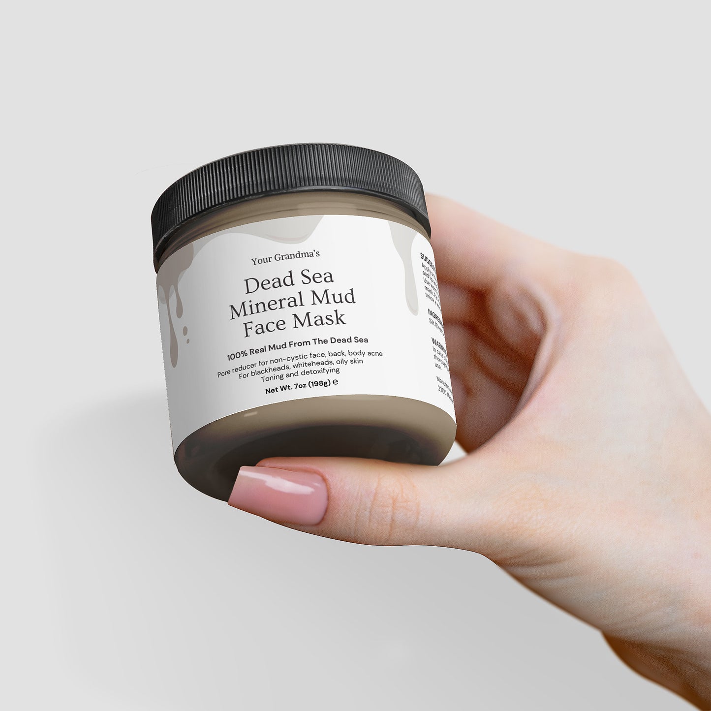 Dead Sea Mineral Mud: Face Mask