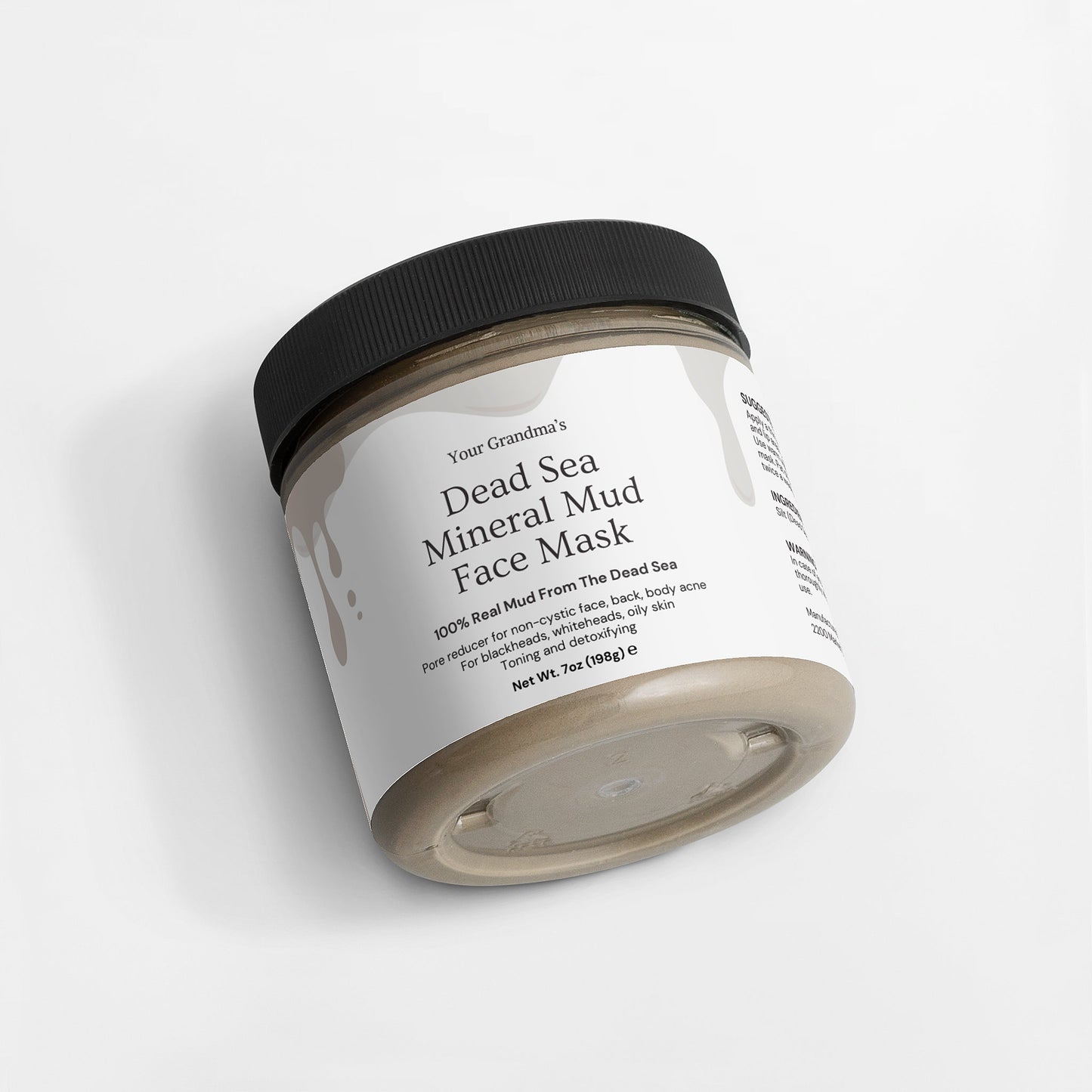 Dead Sea Mineral Mud: Face Mask