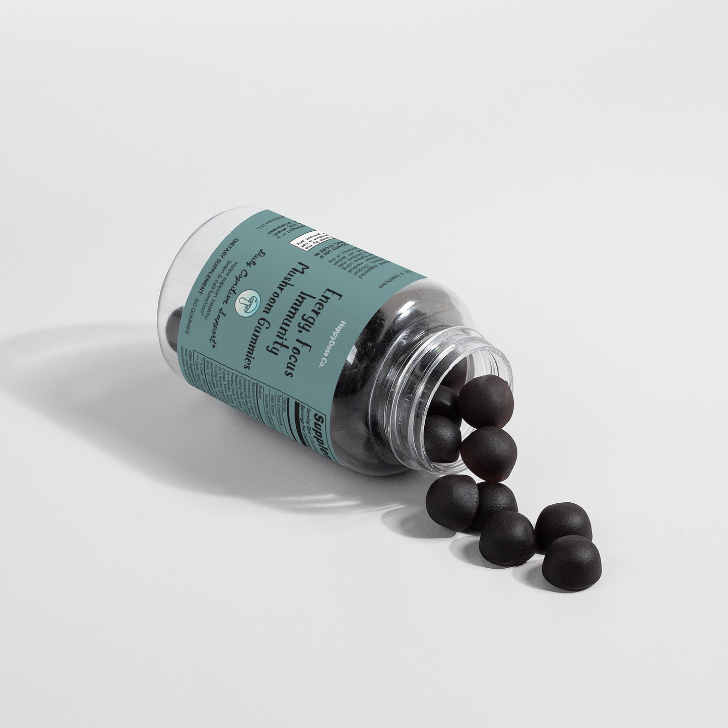 Mushroom Raspberry Gummies - Energy, Focus & Immunity