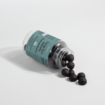 Mushroom Raspberry Gummies - Energy, Focus & Immunity