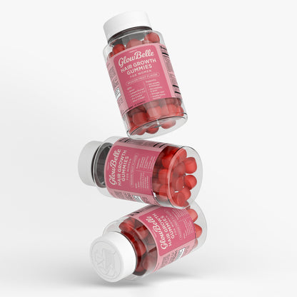 Hair Growth Gummies: With Collagen, Biotin and Vitamins: For Thick and Healthy Hair