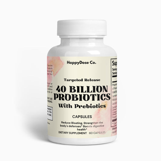 40 Billion Probiotics (With Prebiotics)
