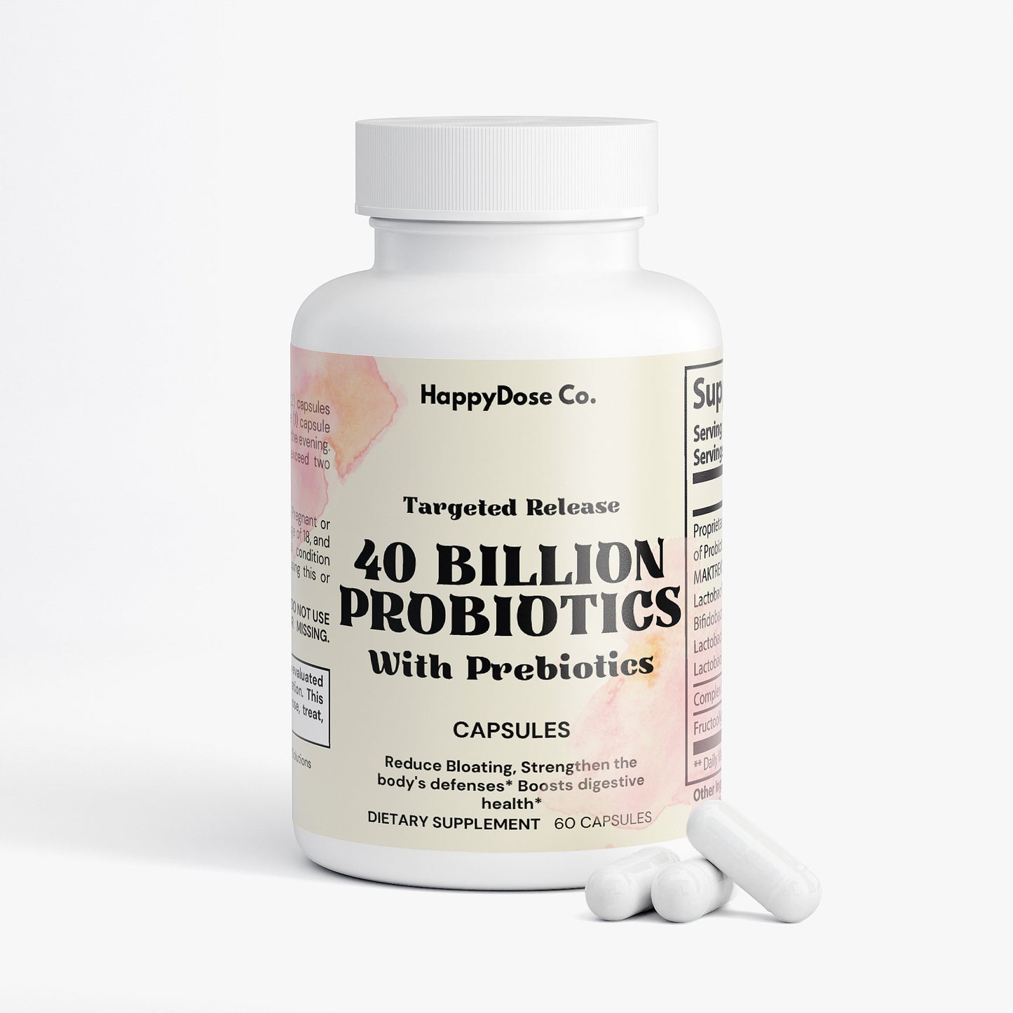 40 Billion Probiotics (With Prebiotics)