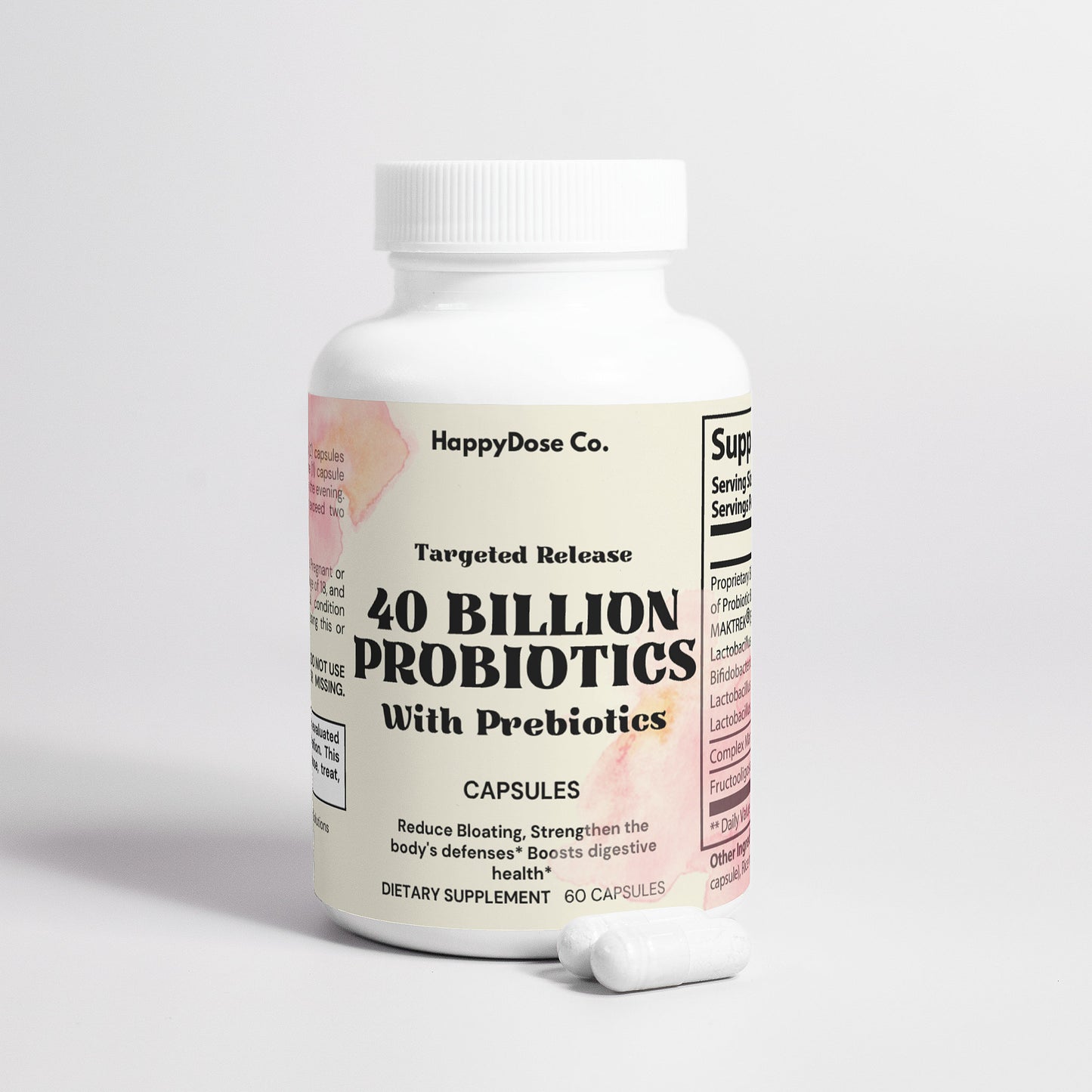 40 Billion Probiotics (With Prebiotics)