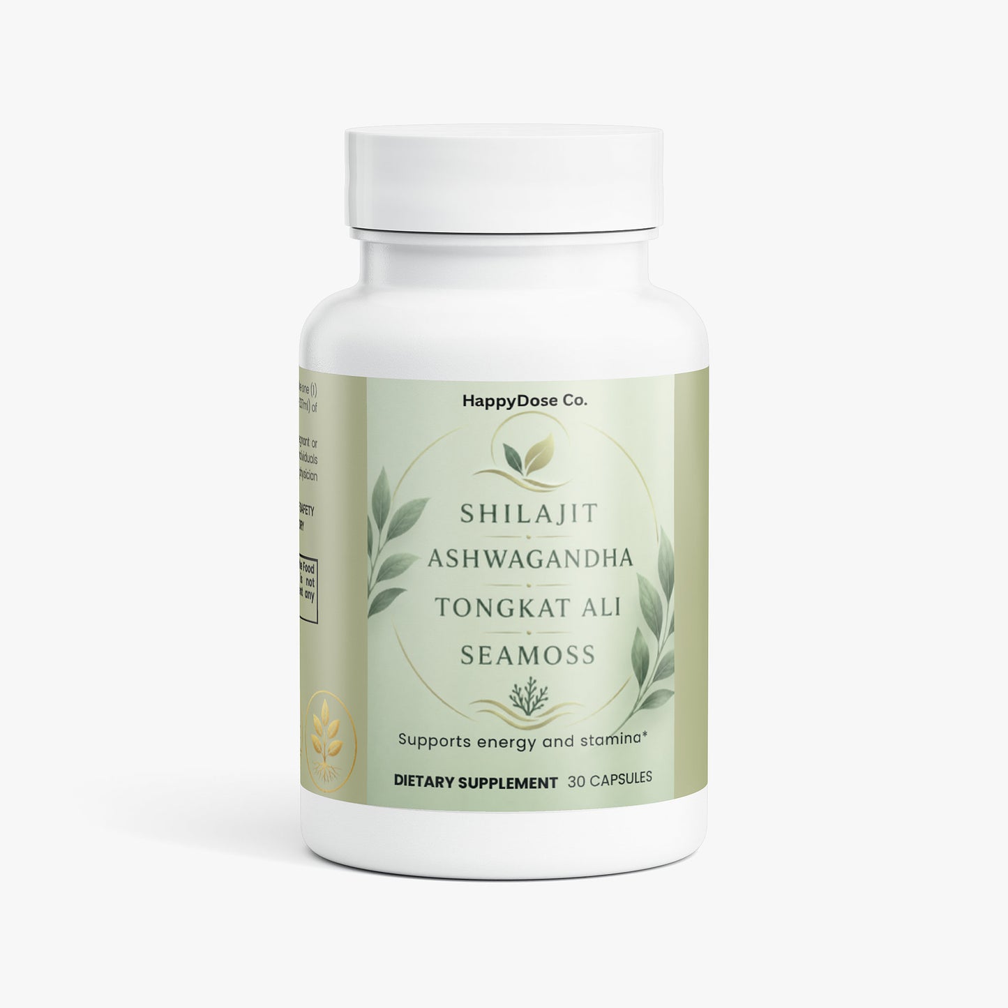 Shilajit, Ashwagandha, Tongkat Ali, Seamoss