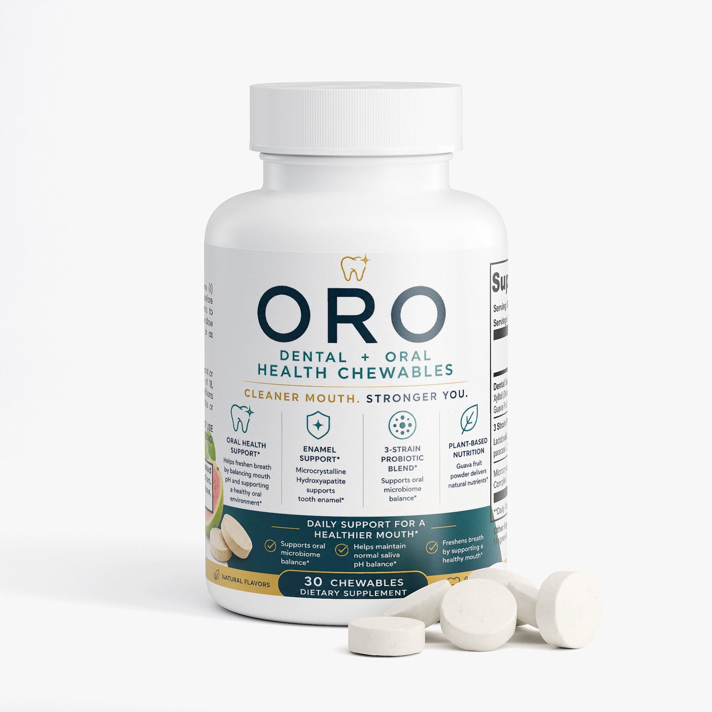 Guava Fruit Oral Health Chews: Hydroxyapatite