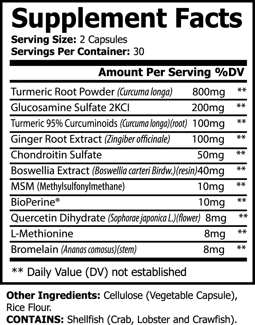 Platinum Turmeric: Anti-Inflammatory Blend - Joint Support, Inflammation, Fight Chronic Disease