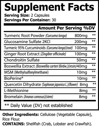 Platinum Turmeric: Anti-Inflammatory Blend - Joint Support, Inflammation, Fight Chronic Disease