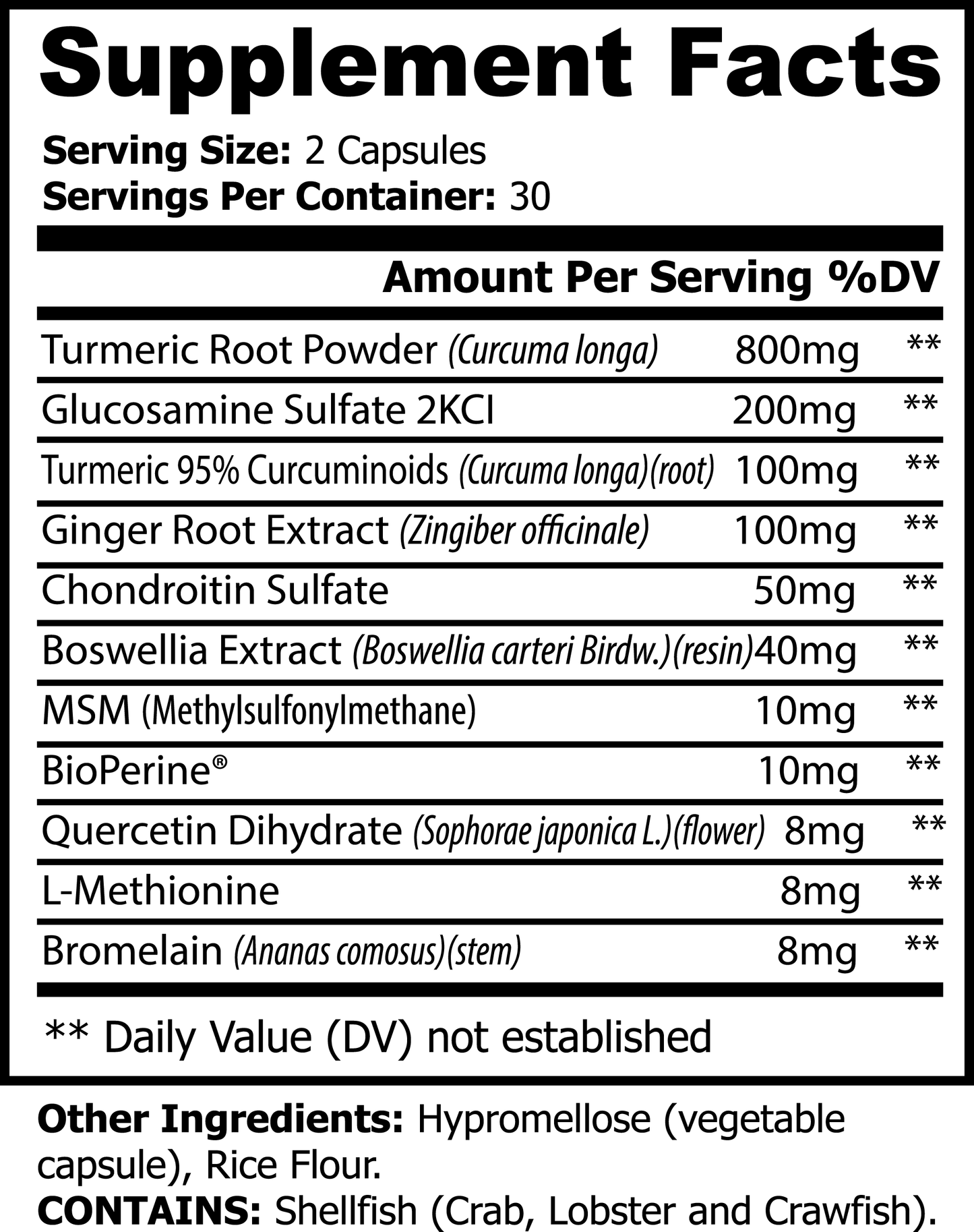 Platinum Turmeric: Anti-Inflammatory Blend - Joint Support, Inflammation, Fight Chronic Disease